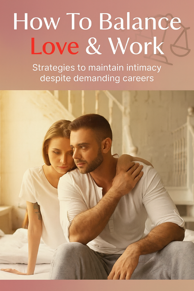 How To Balance Love and Work: Strategies to maintain intimacy despite demanding careers