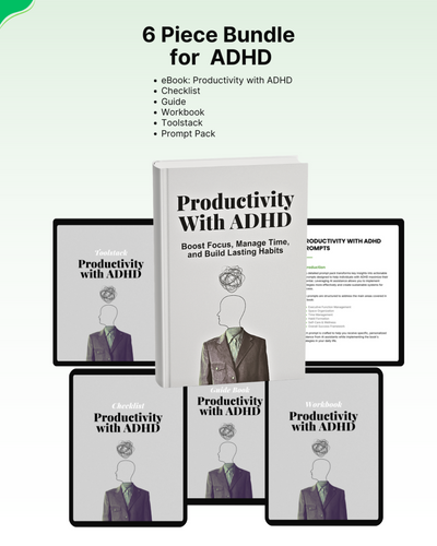 Productivity with ADHD Bundle
