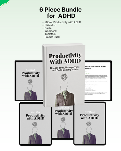 Productivity with ADHD Bundle